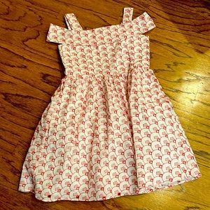 NWOT gingham Badgley Mischka dress size 7